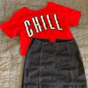 Thrifted chill shirt